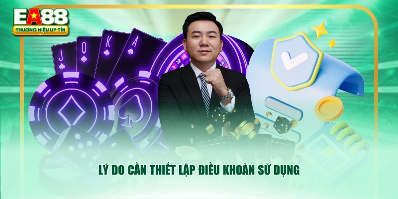 Lý do cần thiết lập điều khoản sử dụng